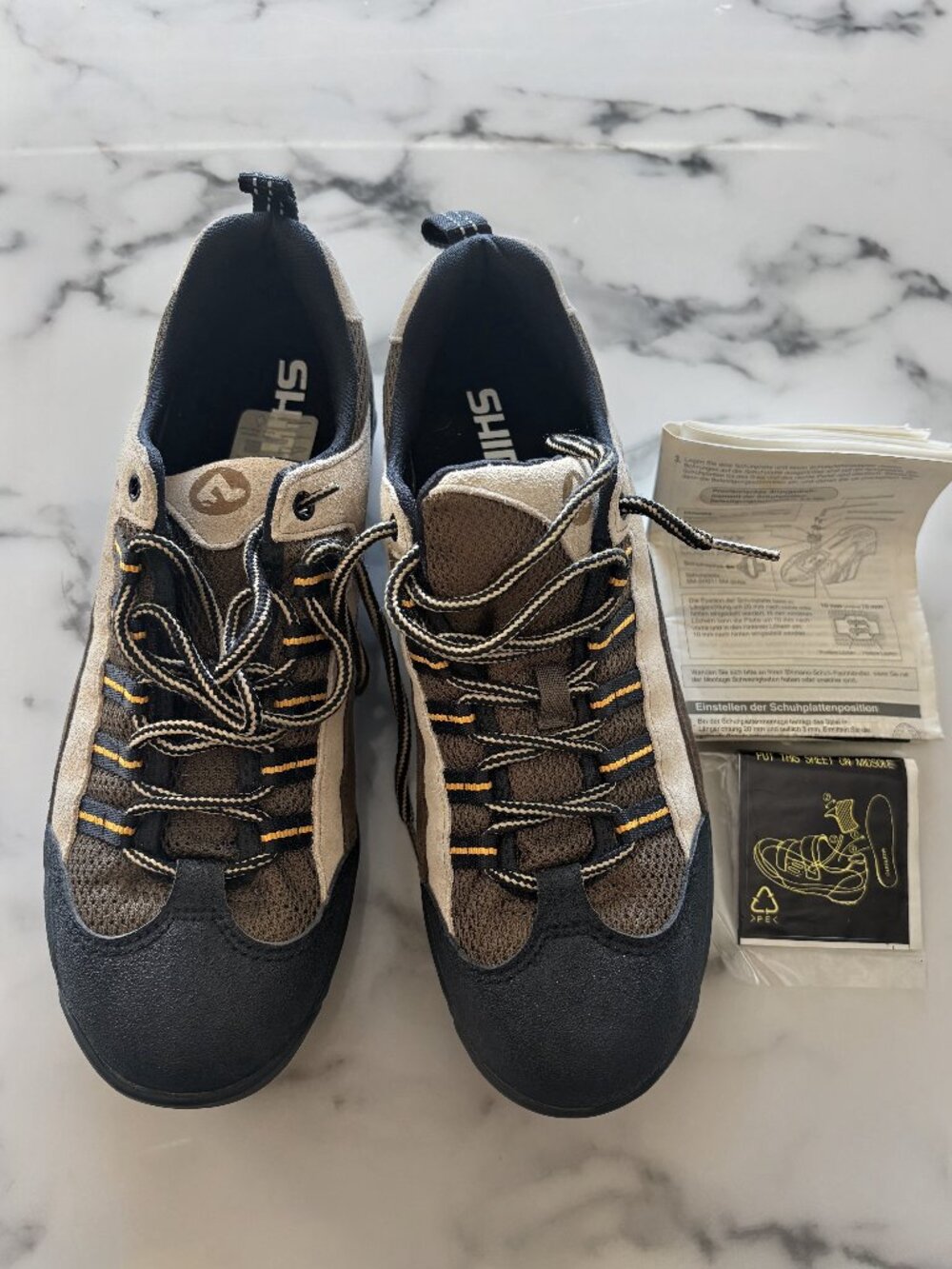 Shimano SH-M033 MTB SPD Mountain Bike Shoes Size 9 Near New Accessories